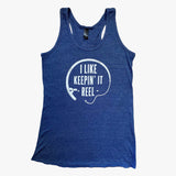 Ladies "I Like Keepin' It Reel" Racerback Tank Top